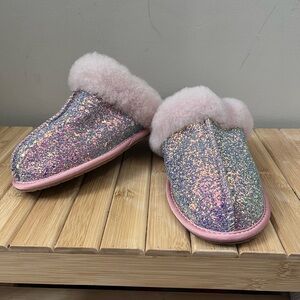 UGG glitter slippers NWOT